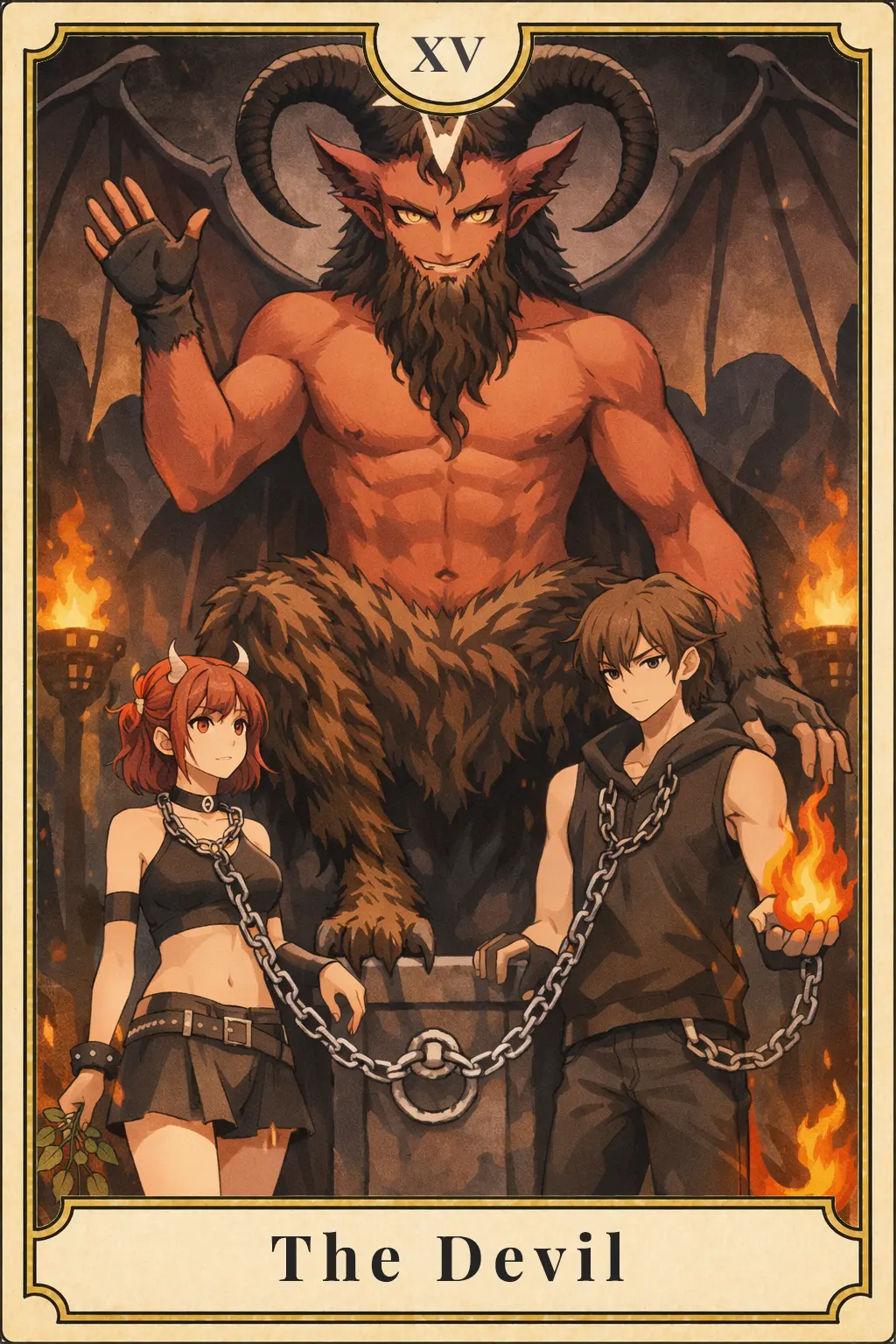 悪魔 card