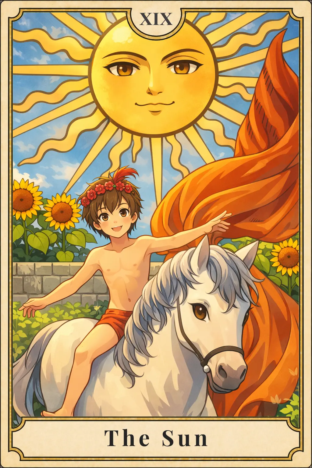 太陽 card